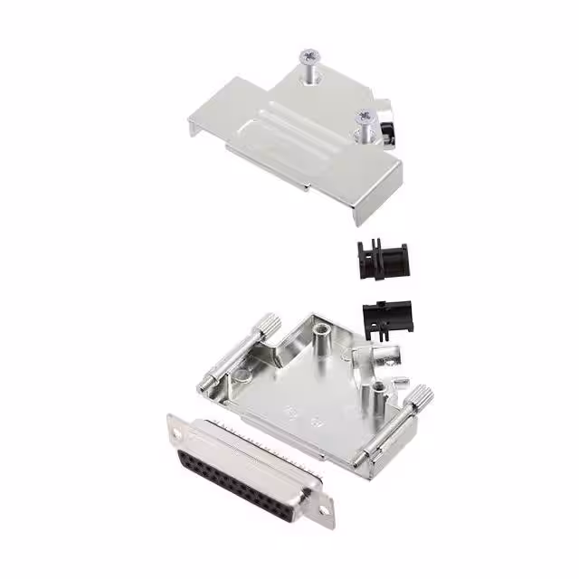 MHD45ZK25-DM25S-K MH Connectors  Capots de connecteurs D-Sub en forme de D